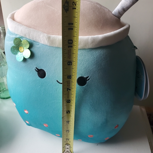 Jakarria The Boba 12” Squishmallows TEAL - Picture 3 of 6